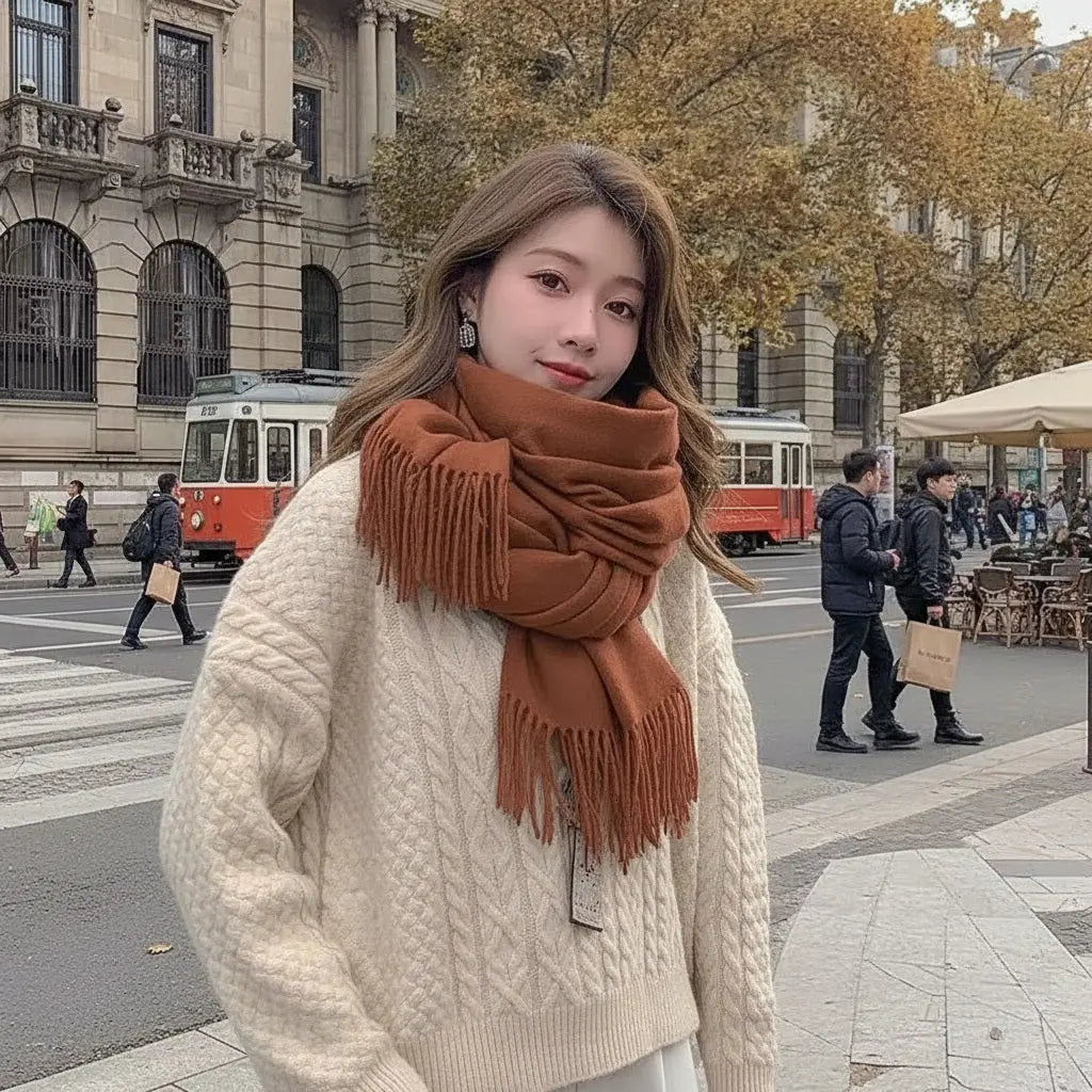 Echarpe pour femme EVA - Coeur de Foulard