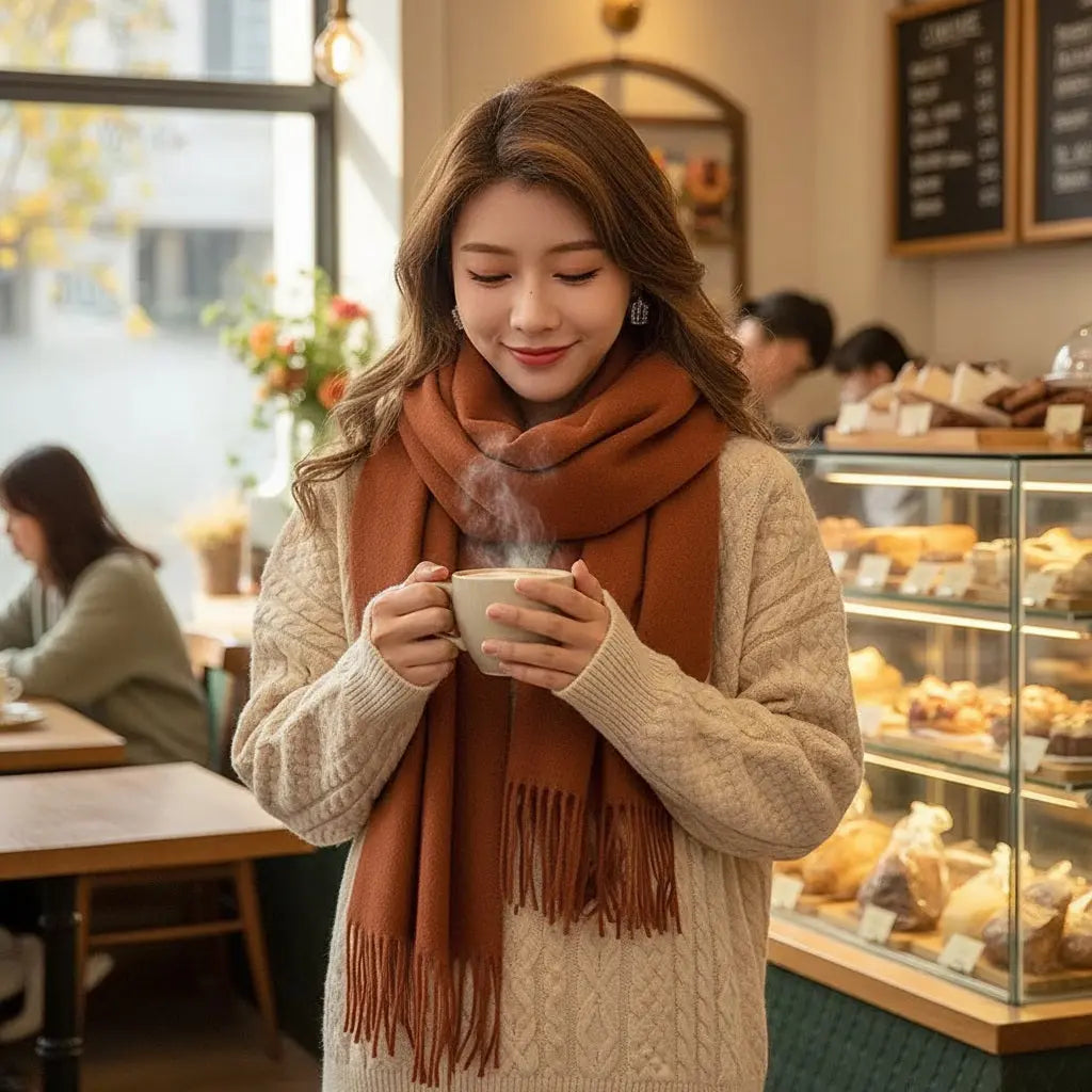 Echarpe pour femme EVA - Coeur de Foulard