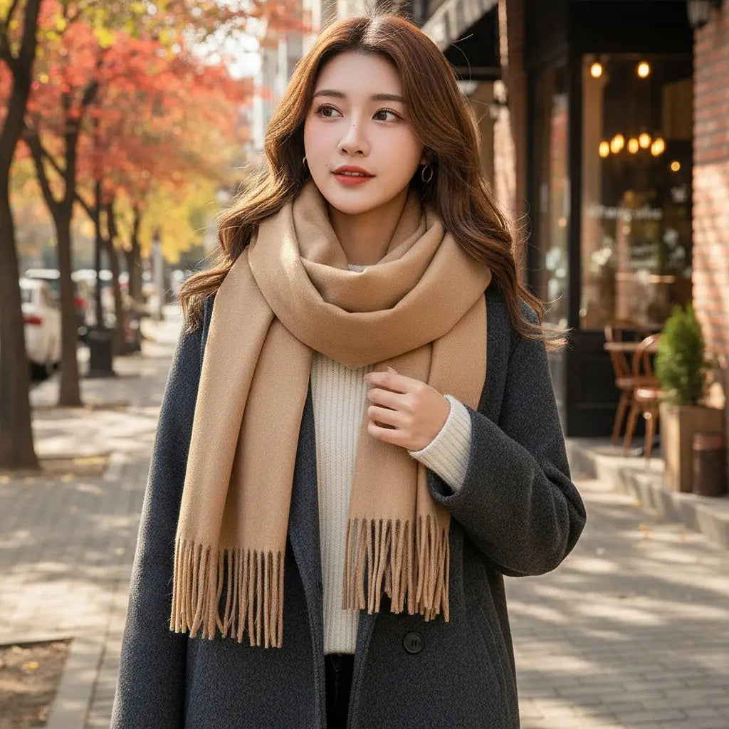 Echarpe pour femme FREJA - Coeur de Foulard