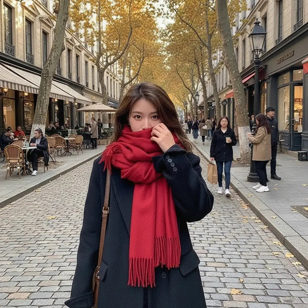 Echarpe pour femme FRIDA - Coeur de Foulard