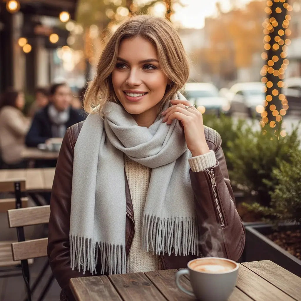 Echarpe pour femme GERDUR - Coeur de Foulard