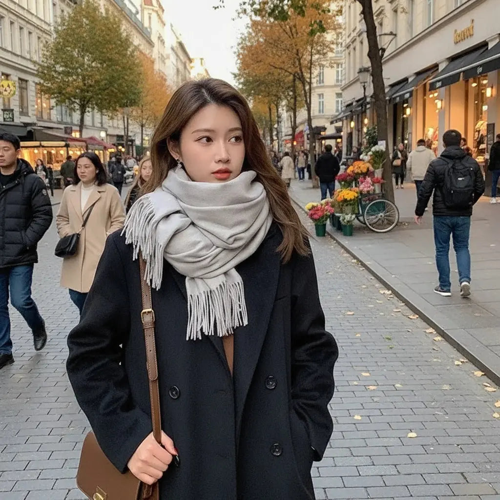 Echarpe pour femme GERDUR - Coeur de Foulard