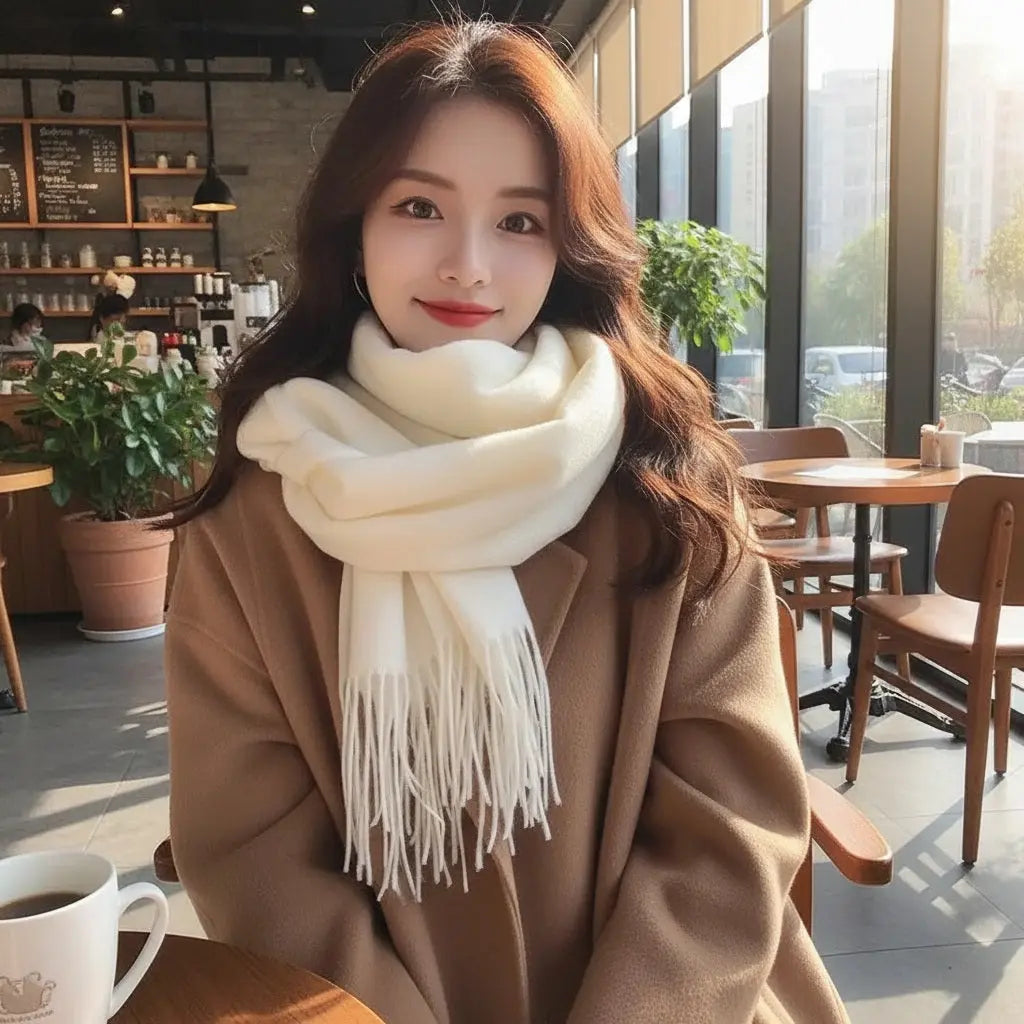 Echarpe pour femme GRETA - Coeur de Foulard