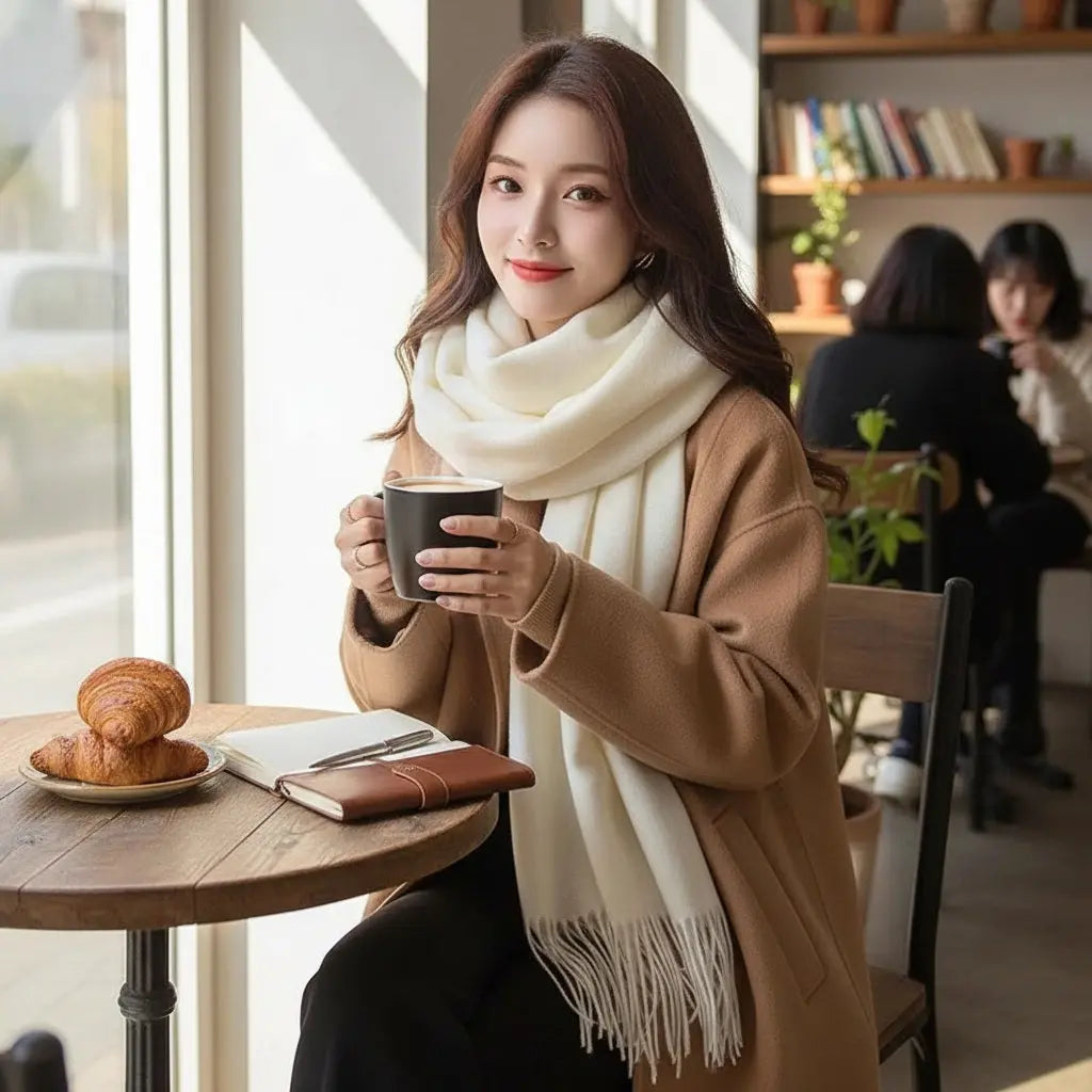 Echarpe pour femme GRETA - Coeur de Foulard