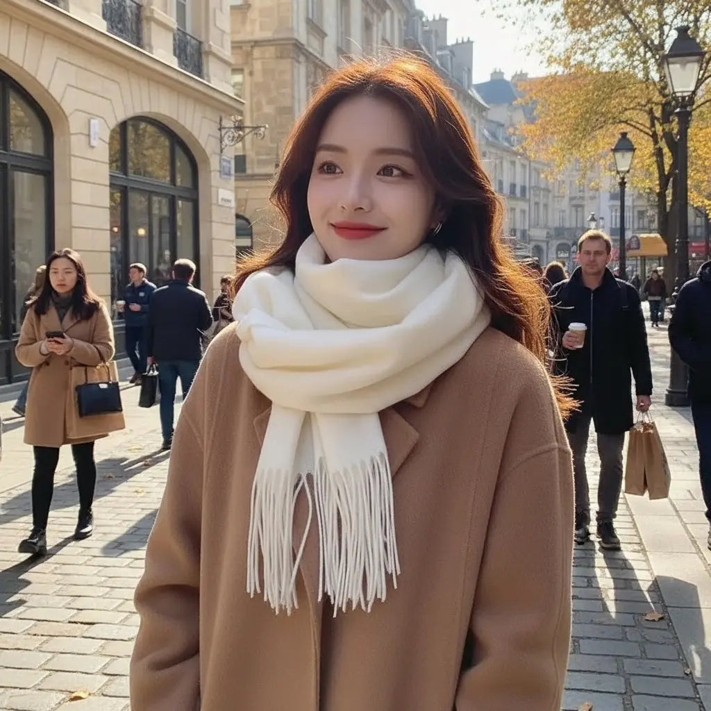 Echarpe pour femme GRETA - Coeur de Foulard
