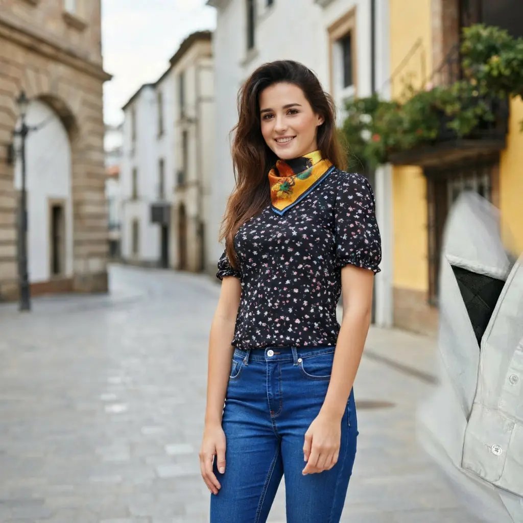 Foulard Cheveux Femme Carré Soie CONSTANCE - Coeur de Foulard