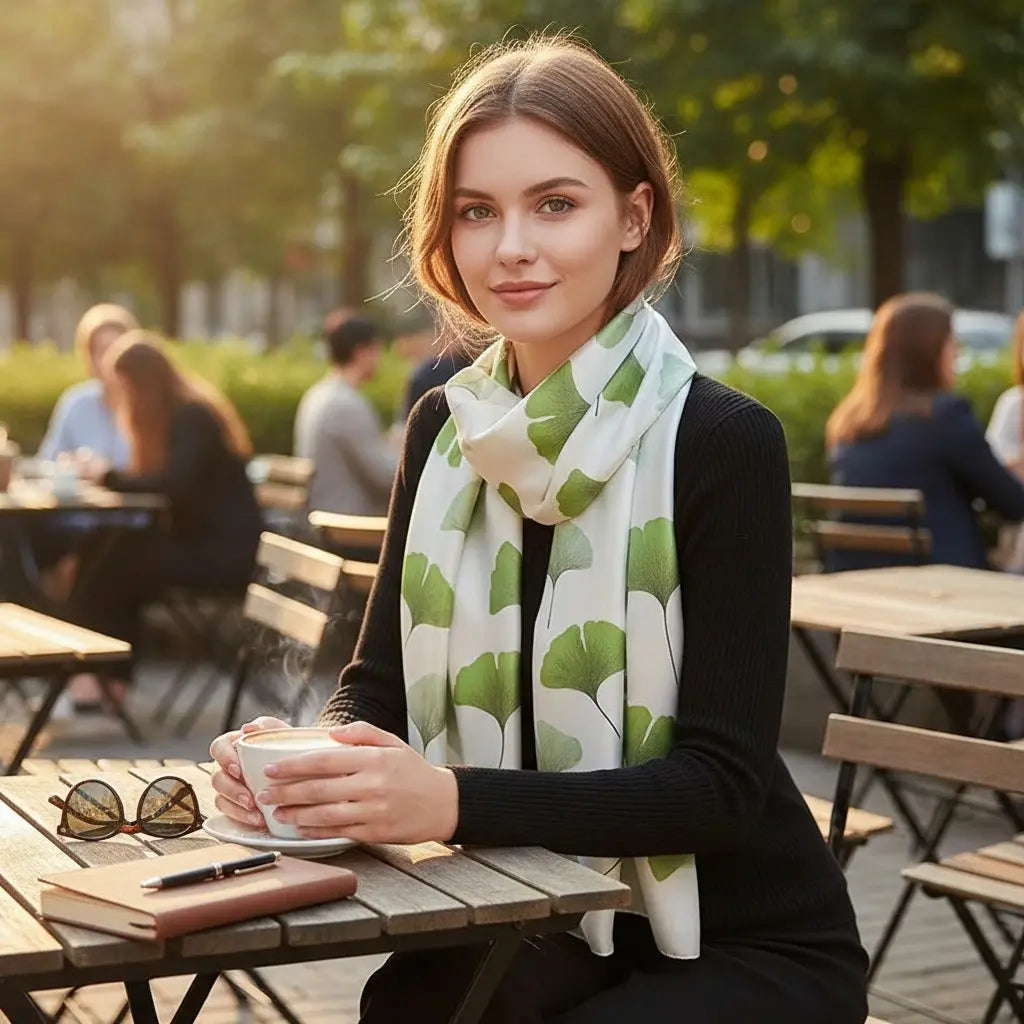 Foulard femme - ADALYN - Coeur de Foulard