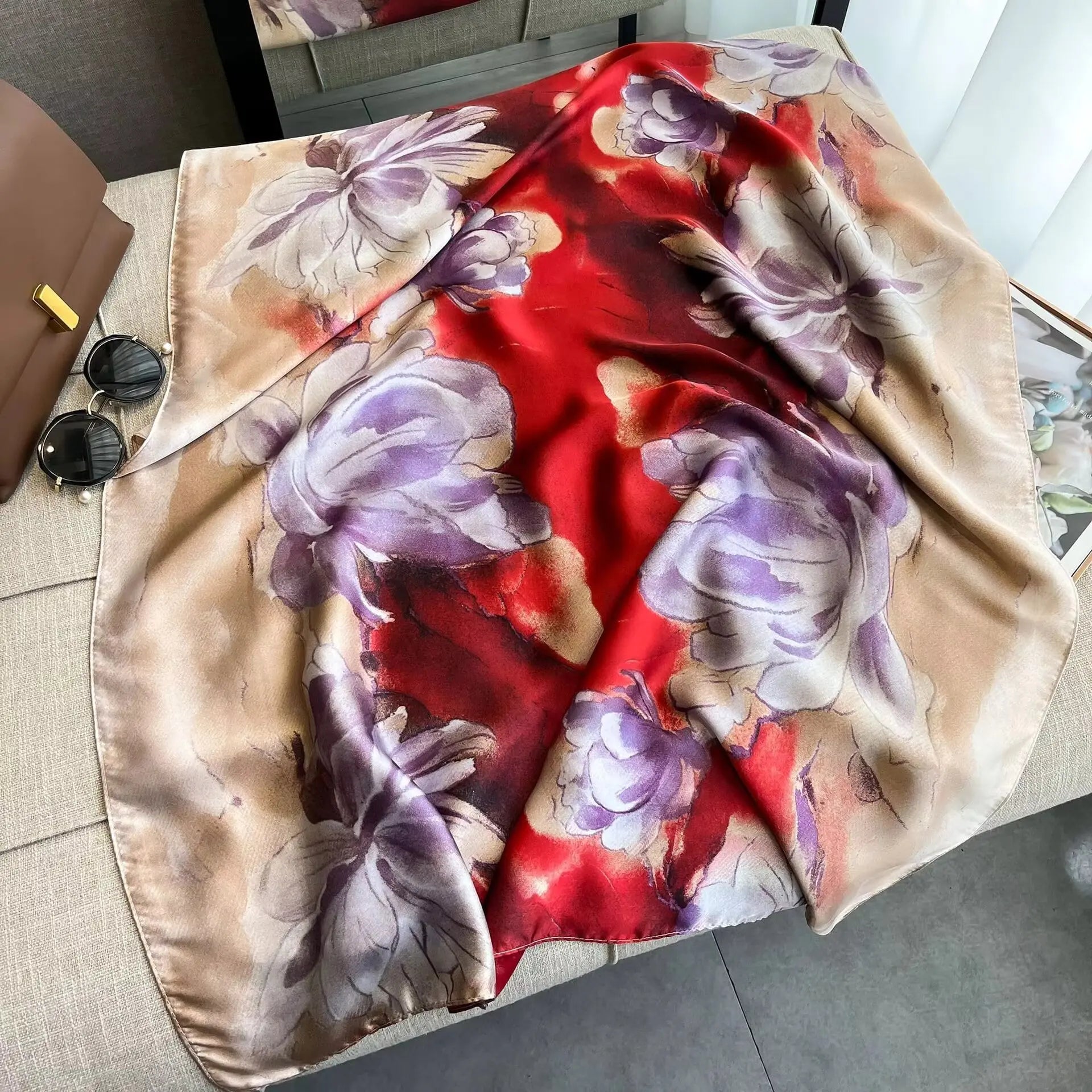 Foulard femme - PAZ -  Coeur de Foulard