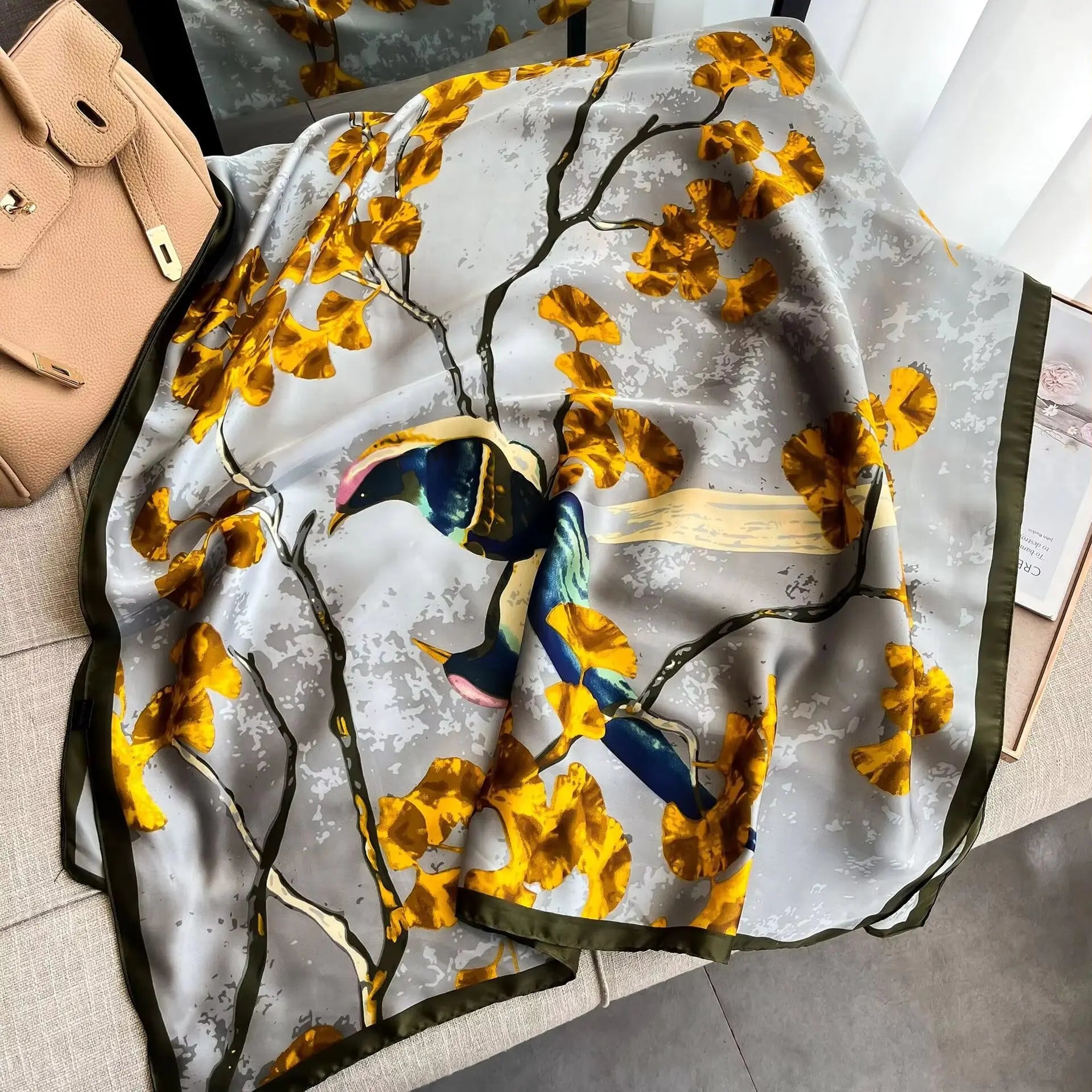 Foulard femme - ROSA - Coeur de Foulard