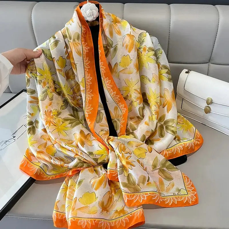 Foulard femme - ROSA - Coeur de Foulard