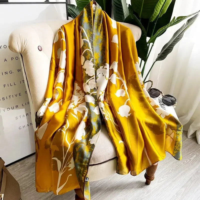Foulard femme - ROSE - Coeur de Foulard