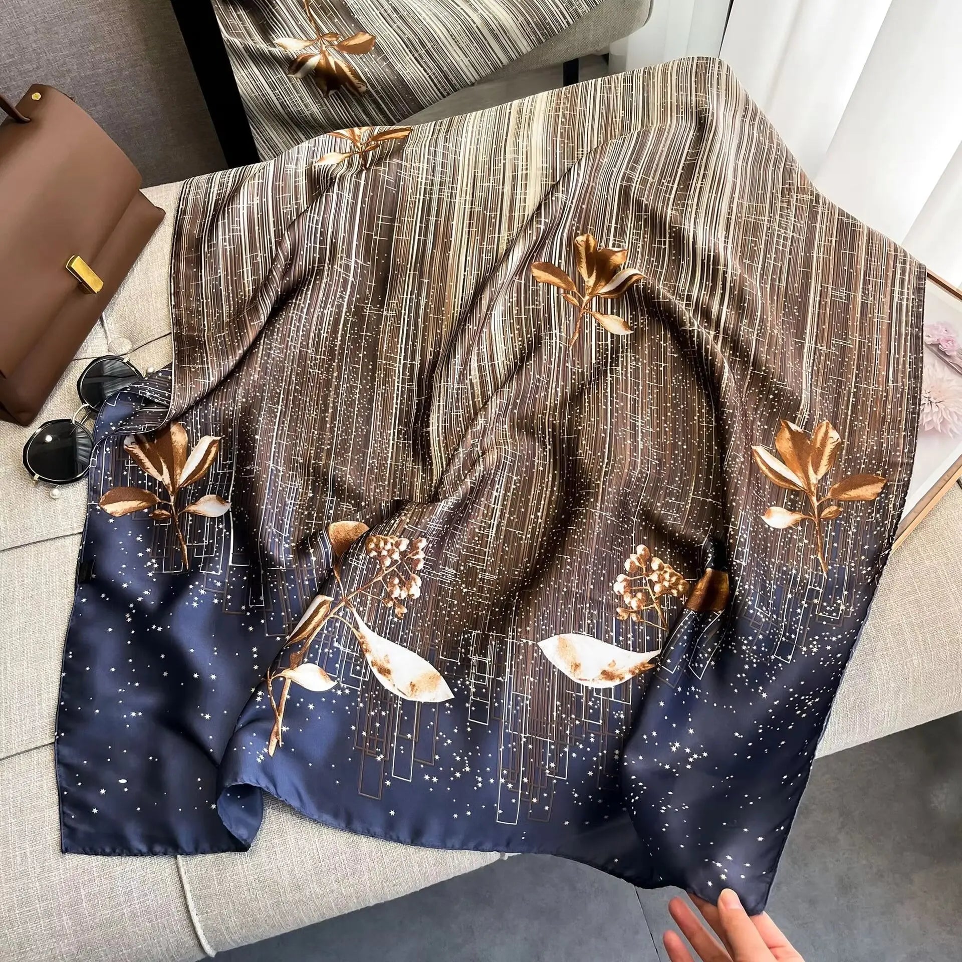 Foulard femme - SOLEDAD - Coeur de Foulard