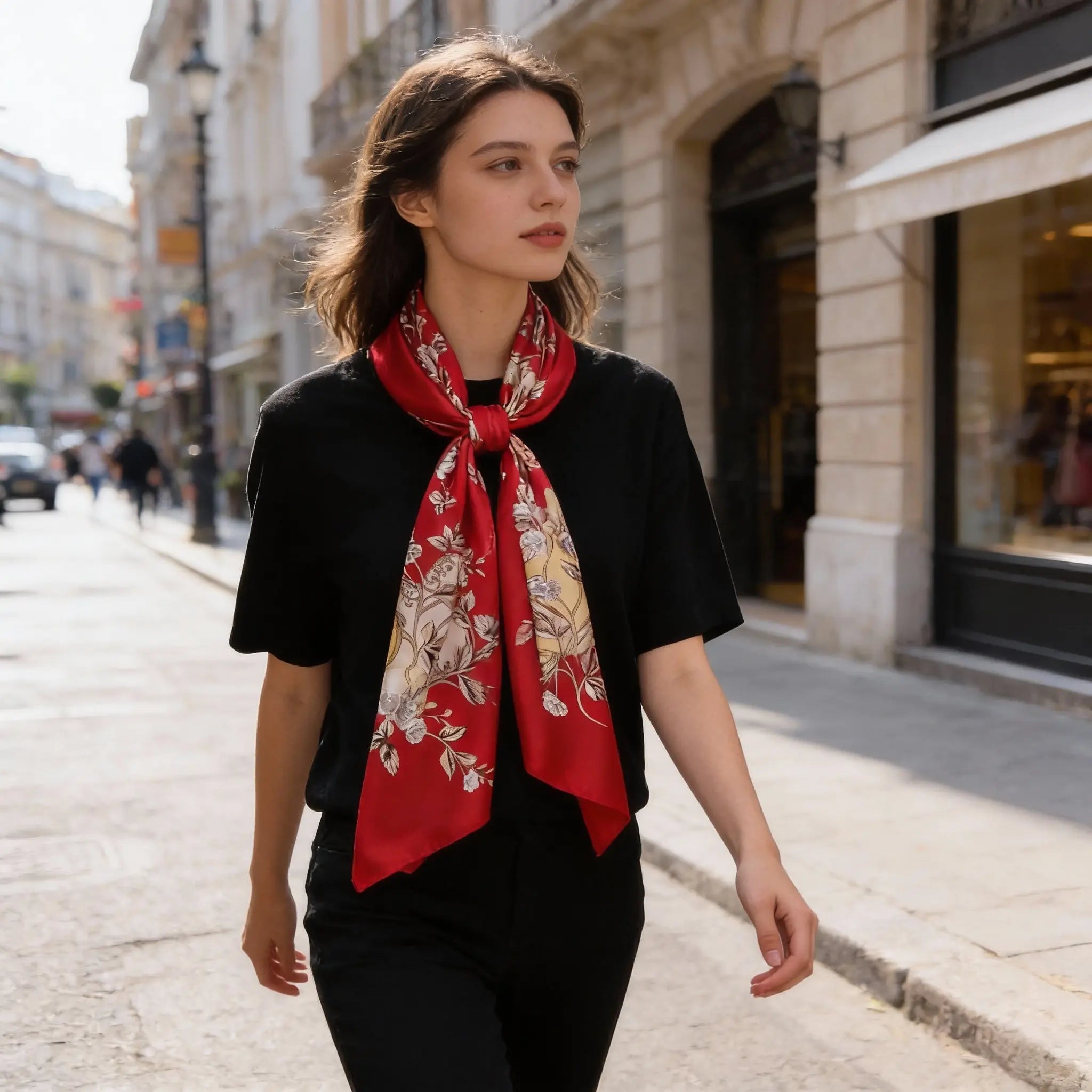 foulard-rouge-destiny-coeur-de-foulard