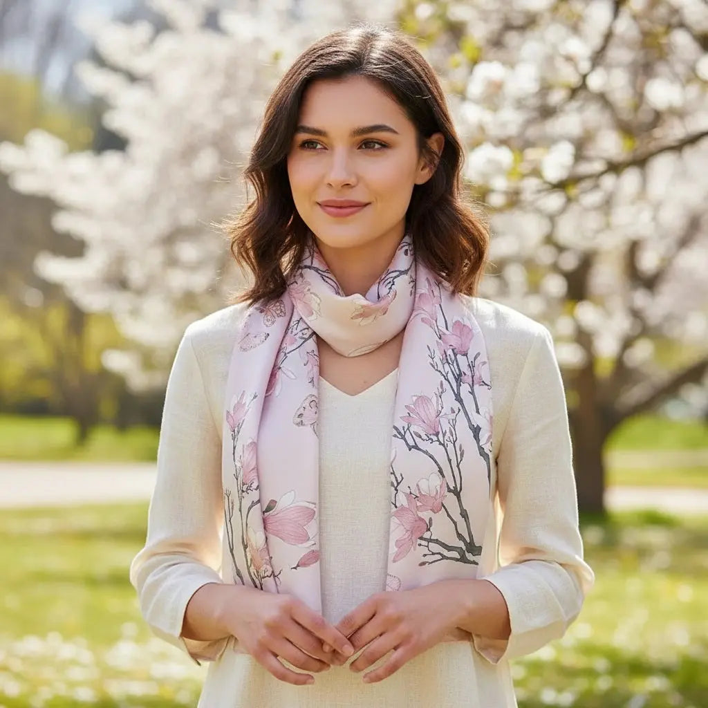 Foulard Soie - AERA - Coeur de Foulard