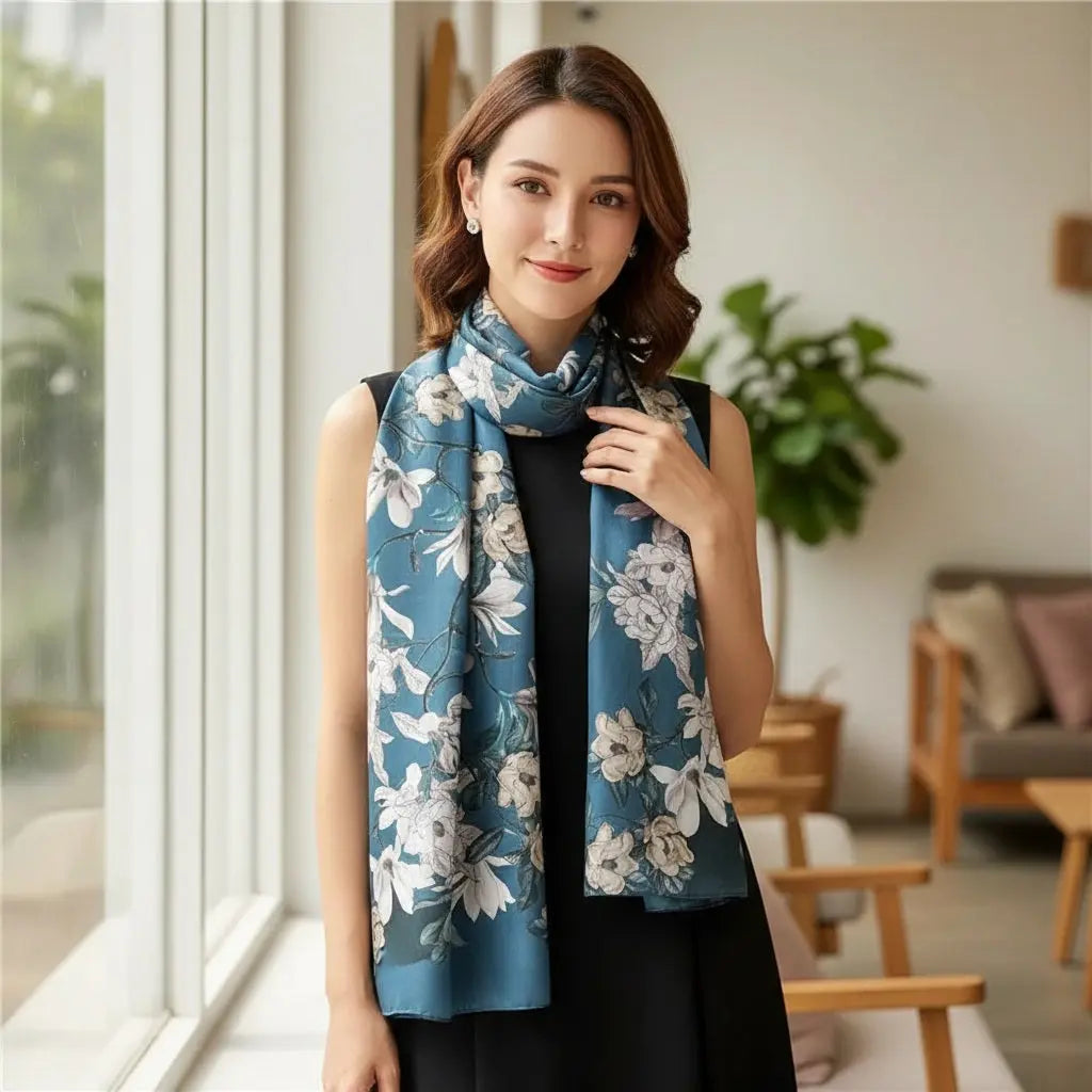 Foulard Soie - AIKO - Coeur de Foulard