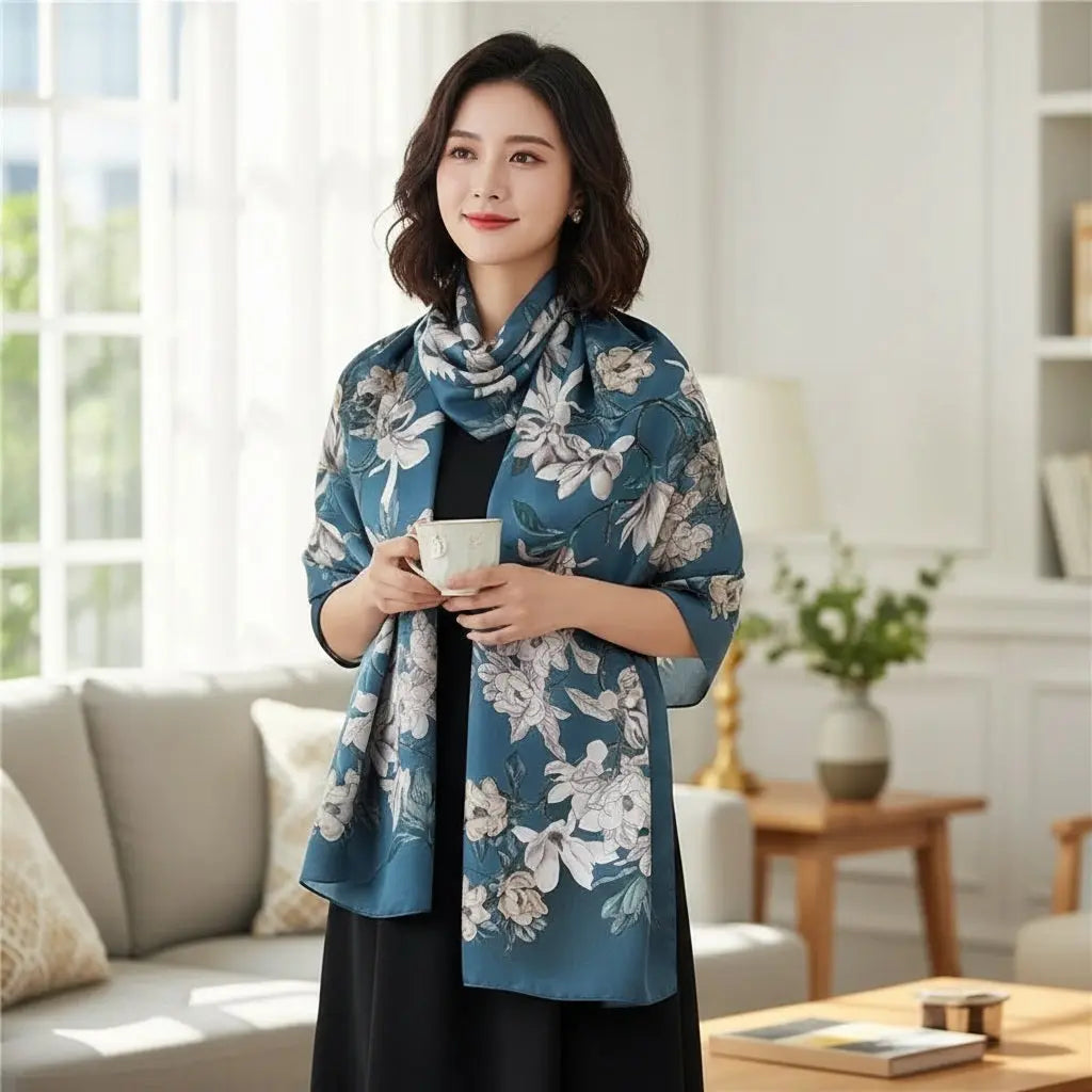 Foulard Soie - AIKO - Coeur de Foulard