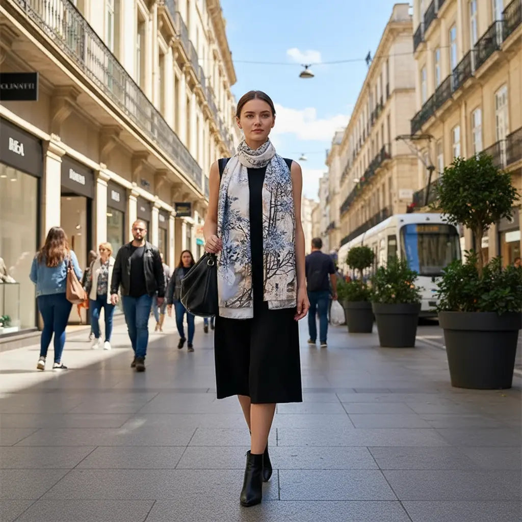 Foulard Soie - AN - Coeur de Foulard