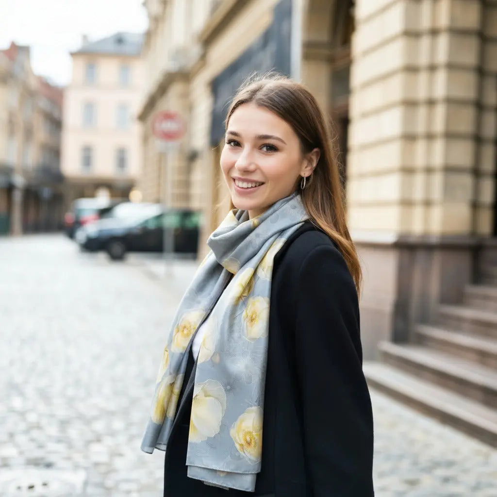 Foulard Soie - BINITA - Coeur de Foulard