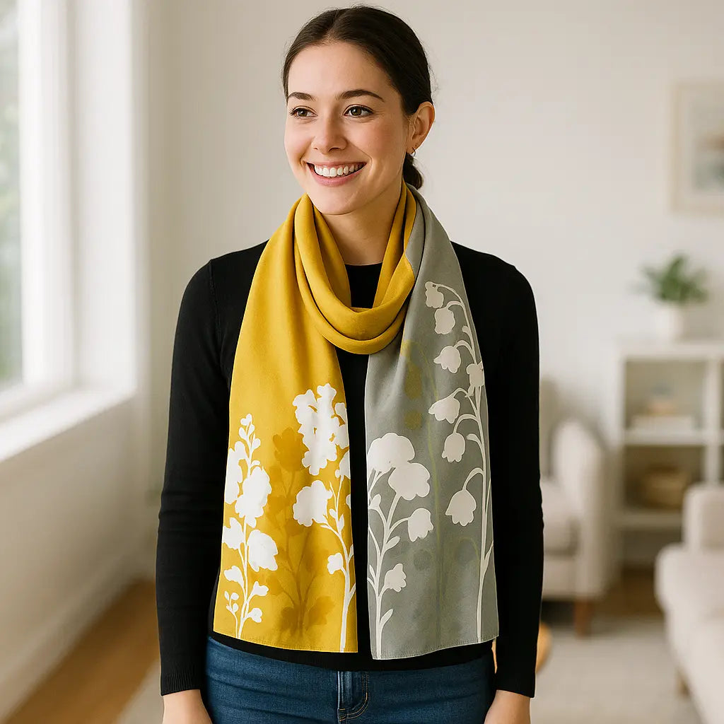 Foulard Soie - BOPHA - Coeur de Foulard