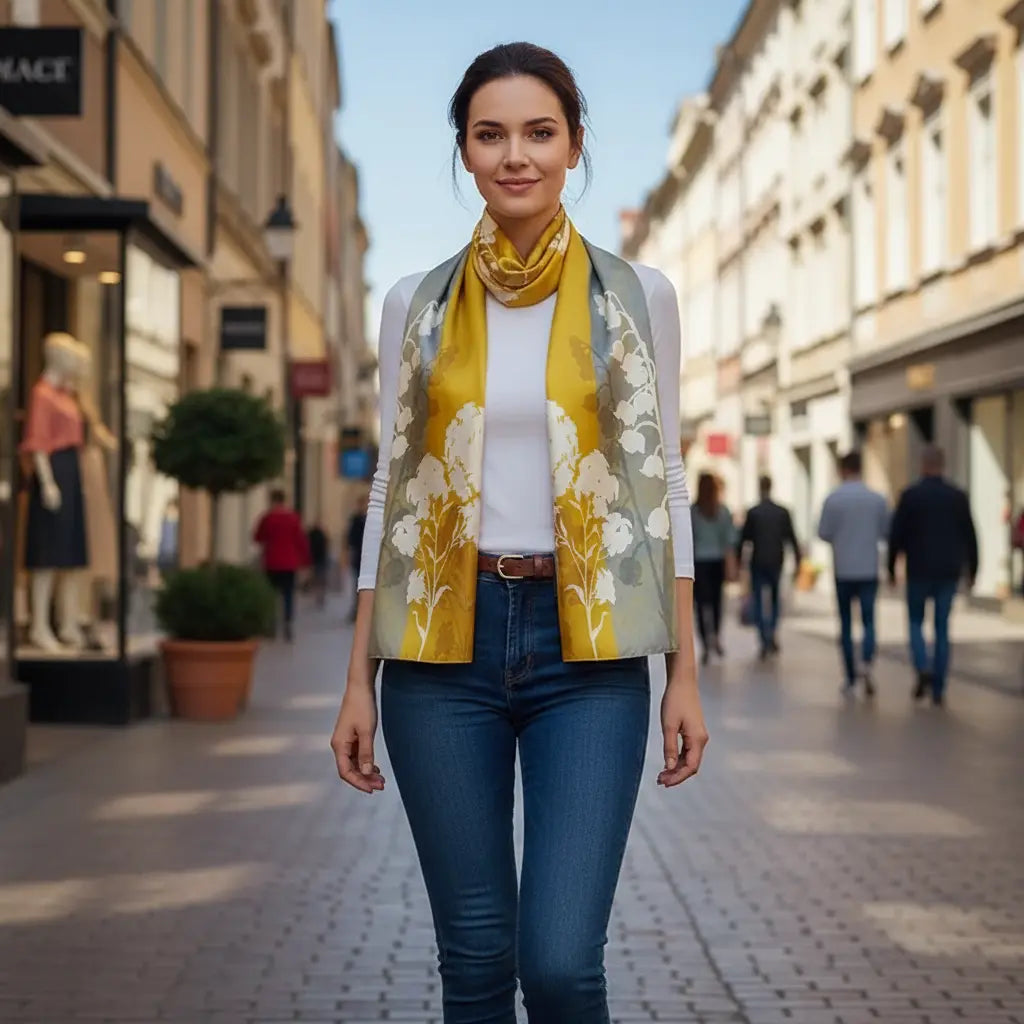 Foulard Soie - BOPHA - Coeur de Foulard