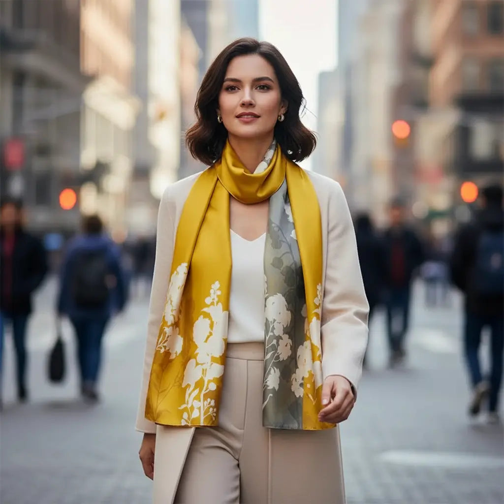 Foulard Soie - BOPHA - Coeur de Foulard