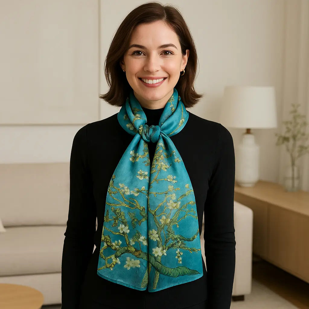 Foulard Soie - BUYA - Coeur de Foulard