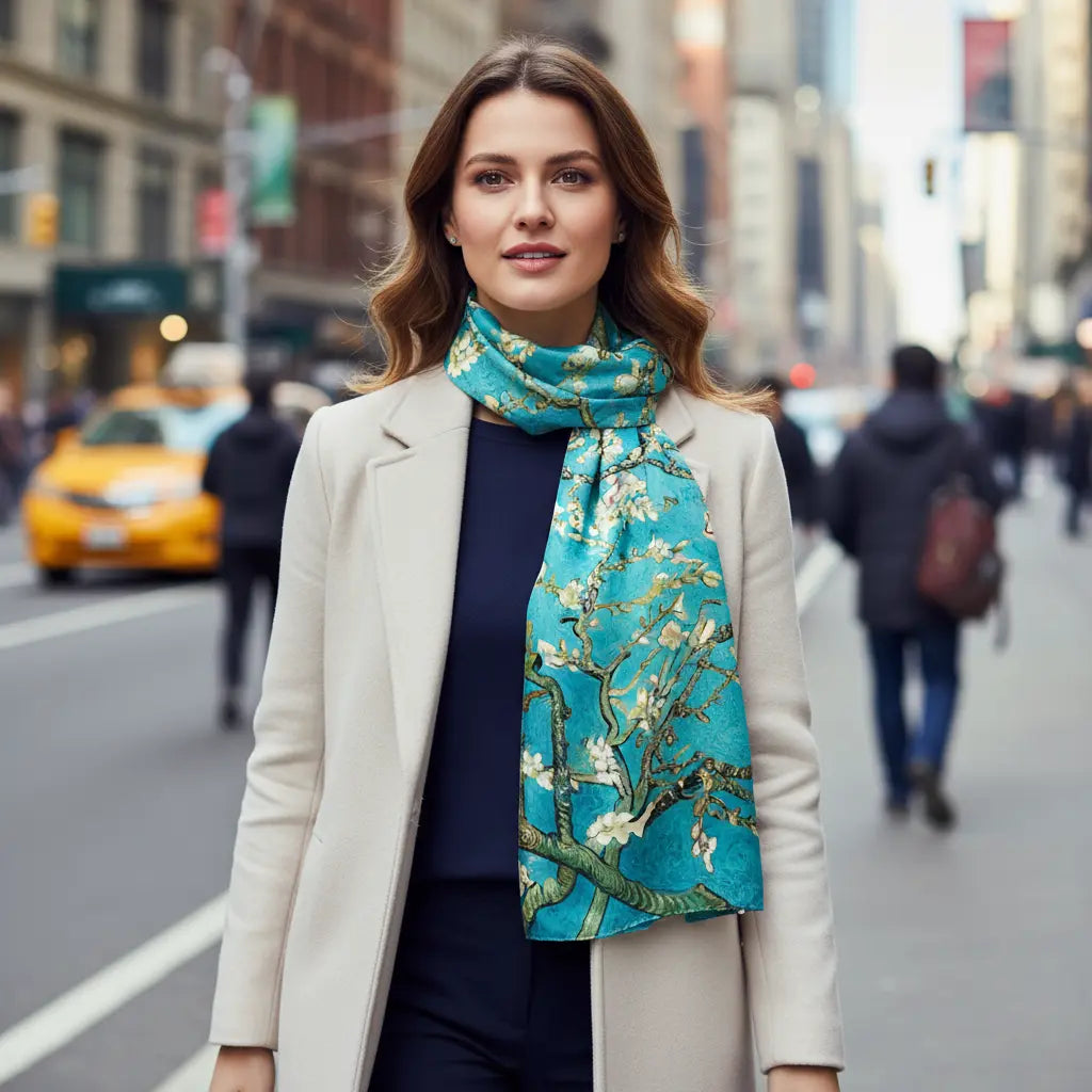 Foulard Soie - BUYA - Coeur de Foulard