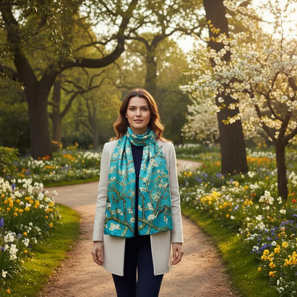 Foulard Soie - BUYA - Coeur de Foulard