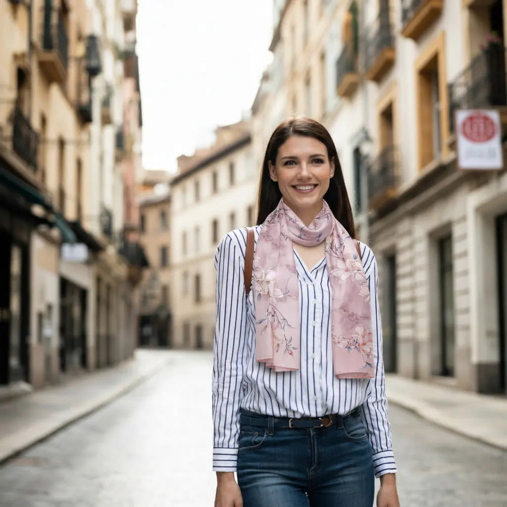 Foulard Soie - CHAU - Coeur de Foulard