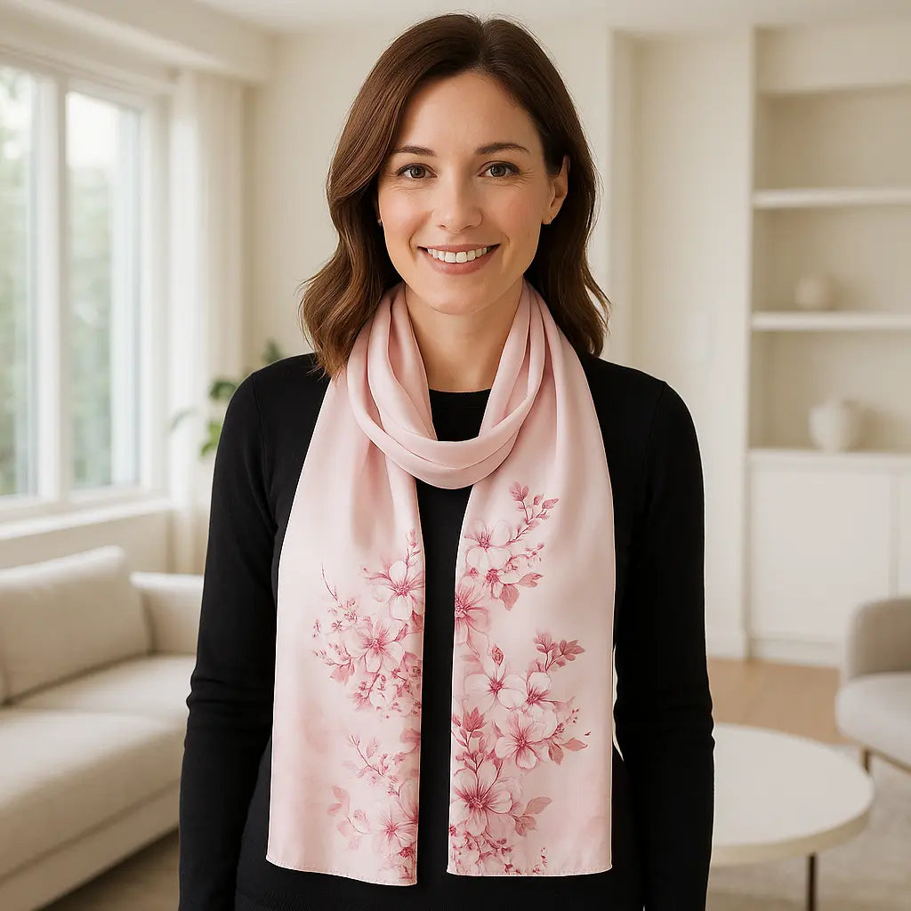 Foulard Soie - CHUN - Coeur de Foulard