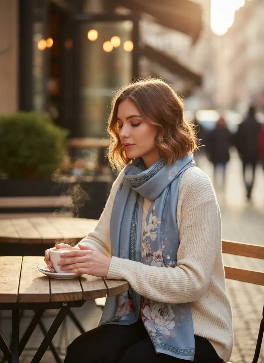 Foulard Soie - DAHEE - Coeur de Foulard