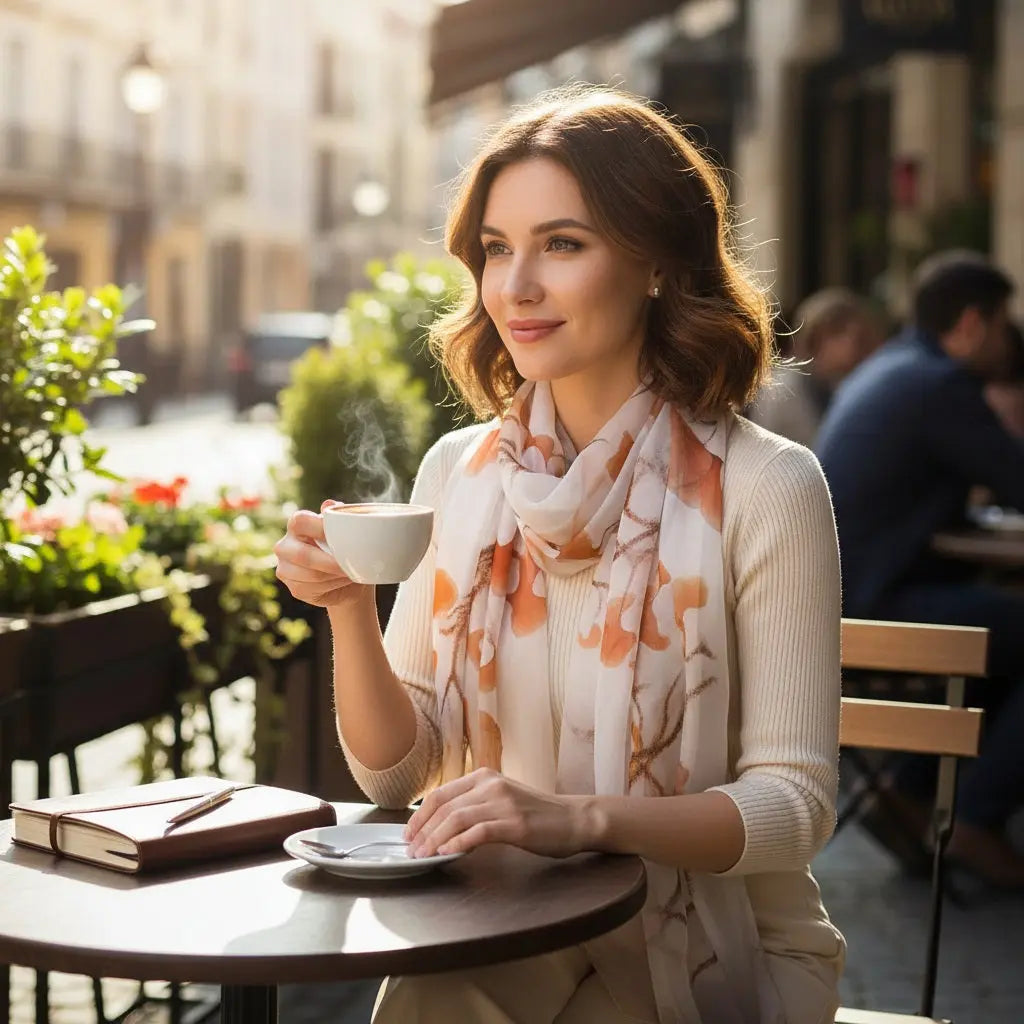 Foulard Soie - EMI - Coeur de Foulard