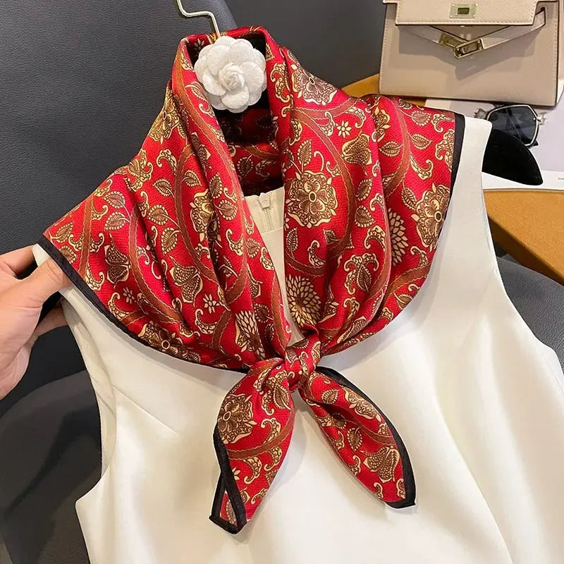 Foulard Soie Femme - CONCEPTION Coeur de Foulard