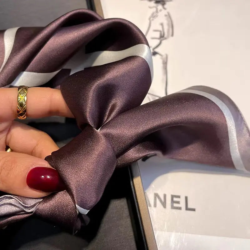 Foulard Soie Femme - DOMINGA Coeur de Foulard