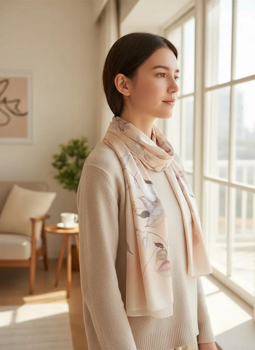 Foulard Soie - GAHEE - Coeur de Foulard