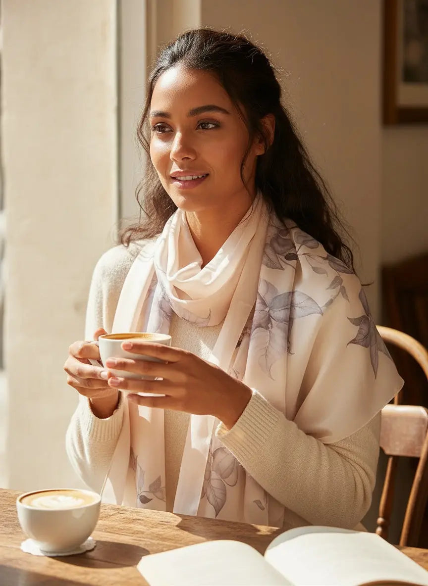 Foulard Soie - GAHEE - Coeur de Foulard