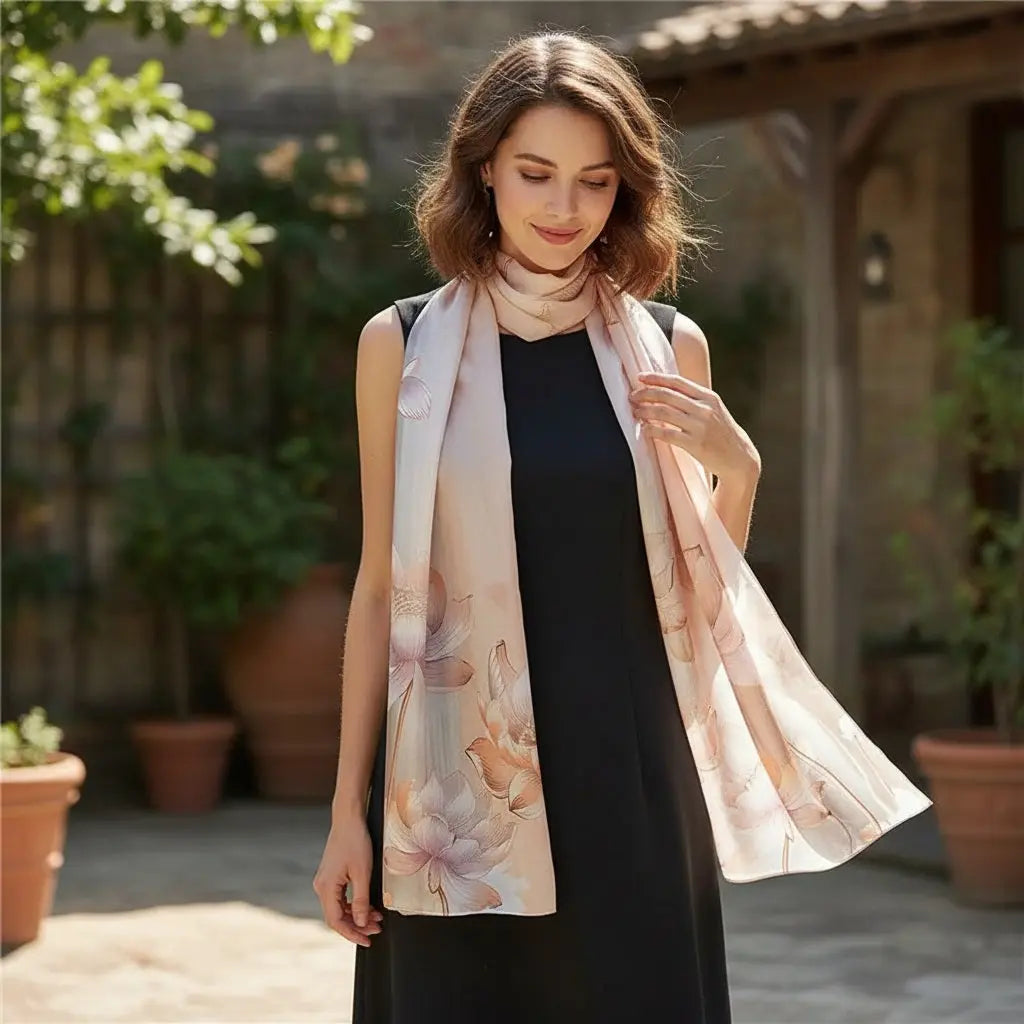 Foulard Soie - HANA - Coeur de Foulard