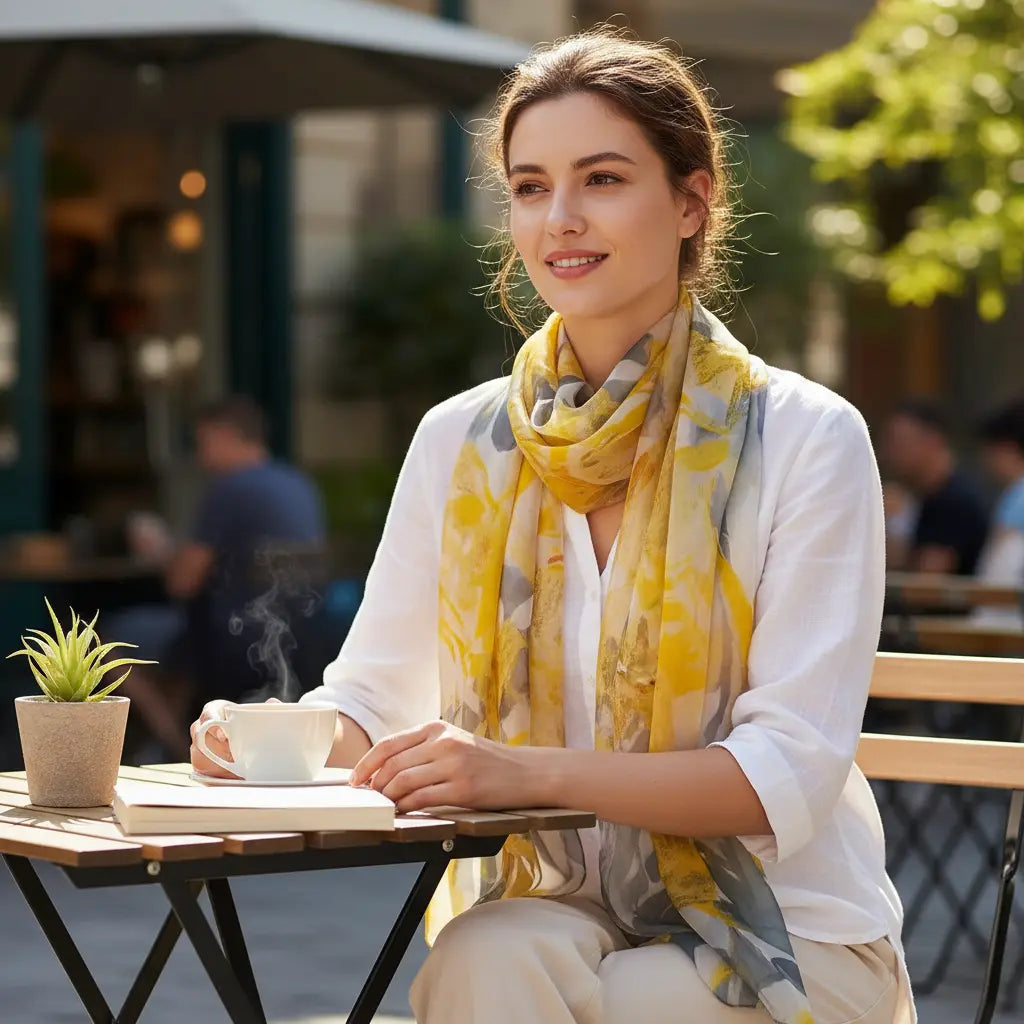 Foulard Soie - ICHIKA Coeur de Foulard