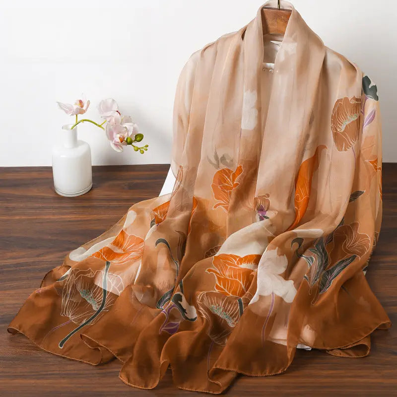 Foulard Soie - IZUMI - Coeur de Foulard