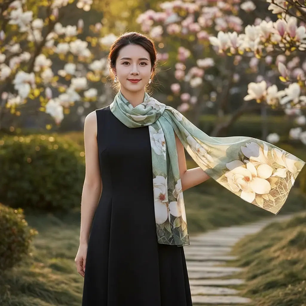 Foulard Soie - JIA - Coeur de Foulard