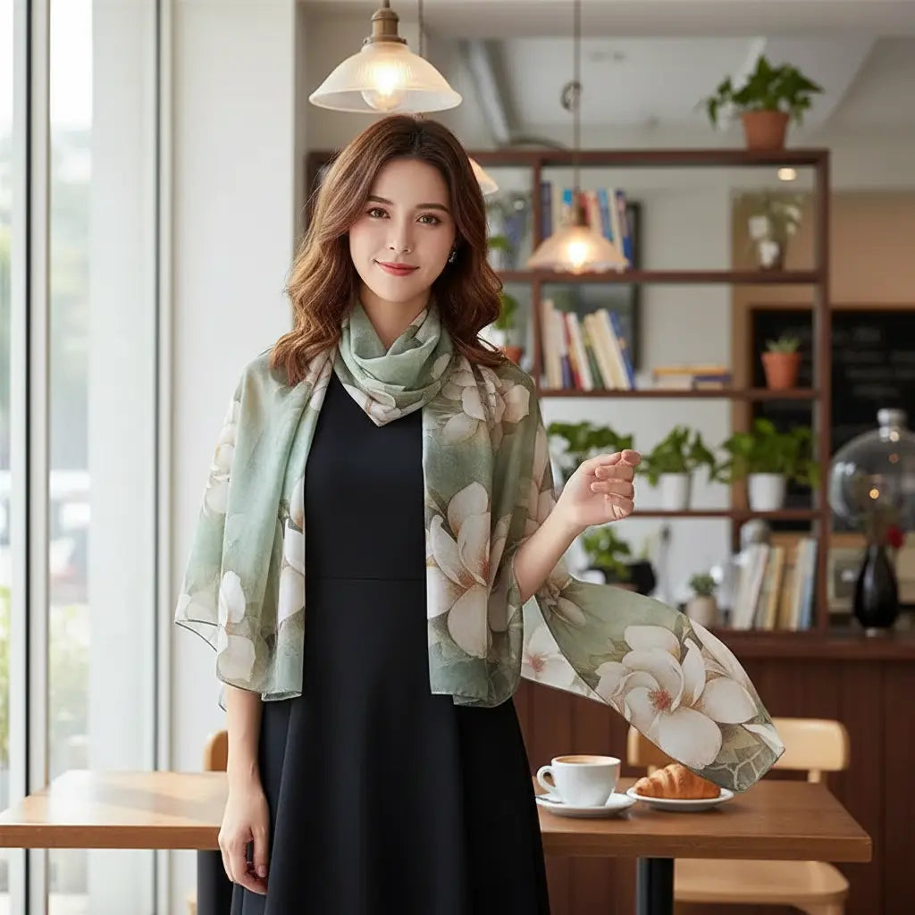 Foulard Soie - JIA - Coeur de Foulard