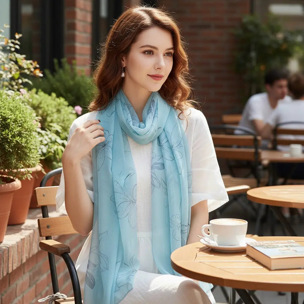 Foulard Soie - KAORI - Coeur de Foulard