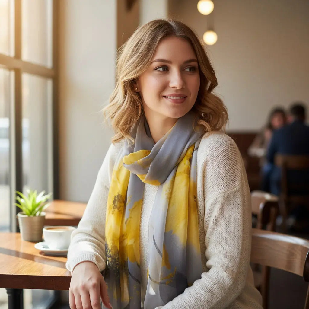 Foulard Soie - KASUMI Coeur de Foulard