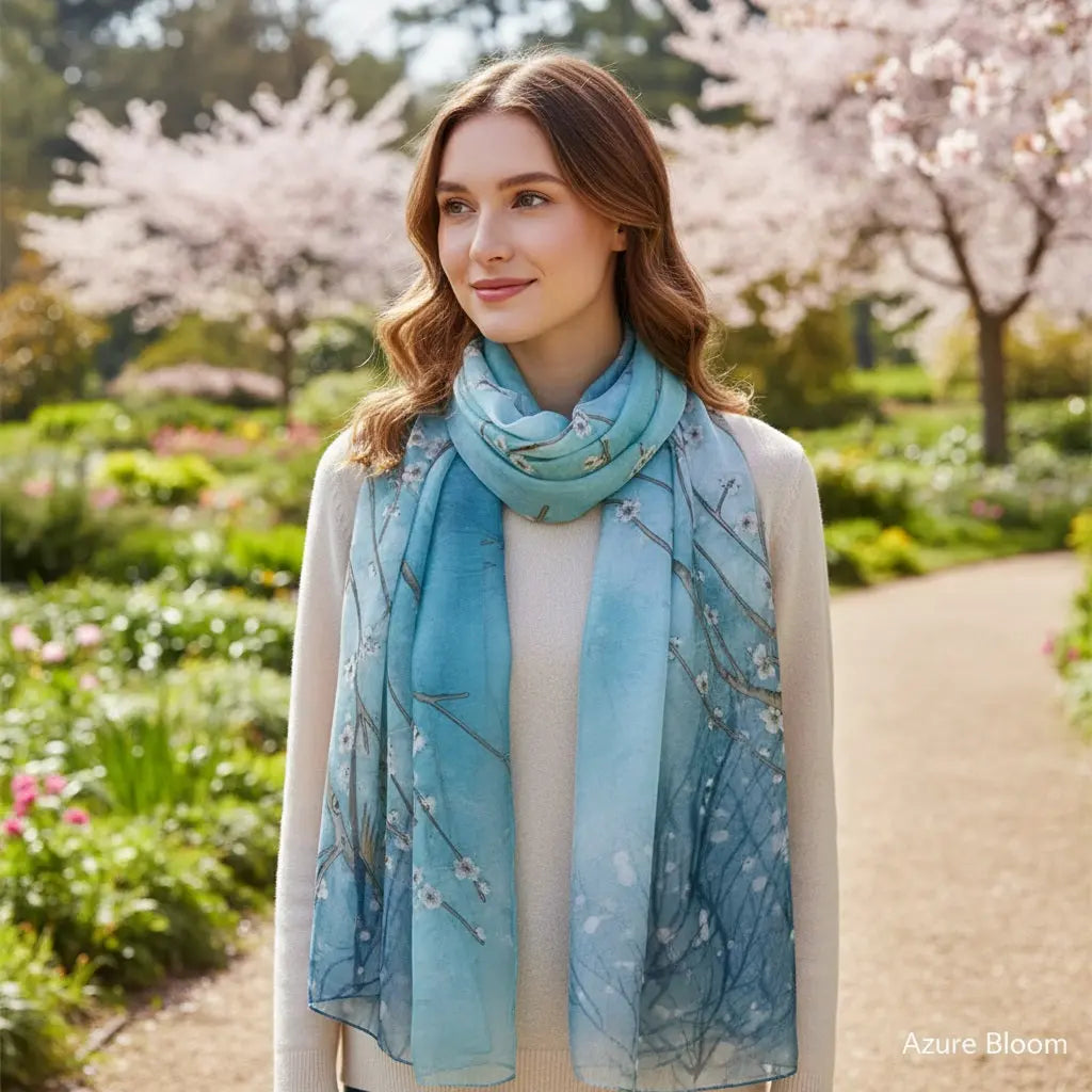 Foulard Soie - KEIKO - Coeur de Foulard