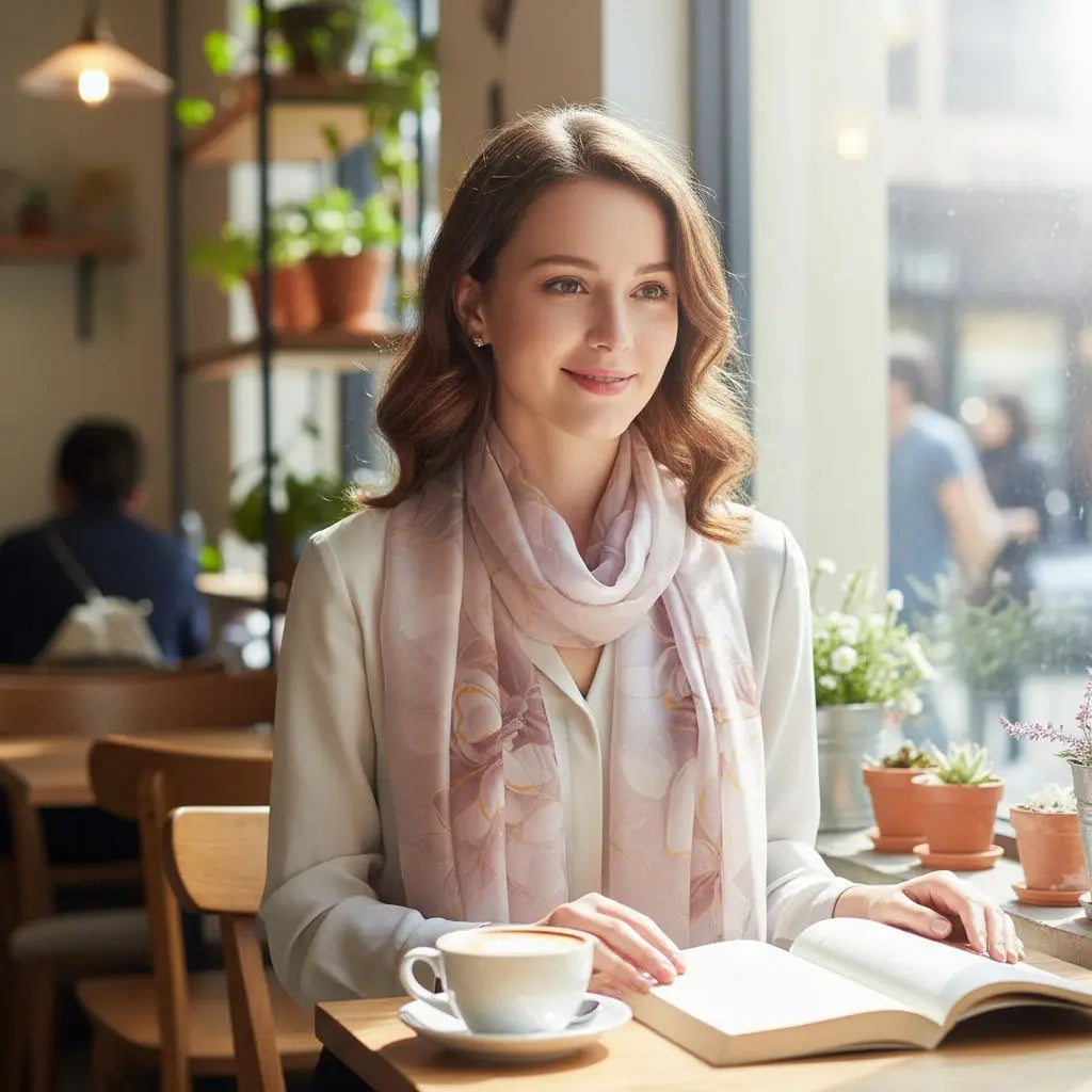 Foulard Soie - KIMIKO - Coeur de Foulard