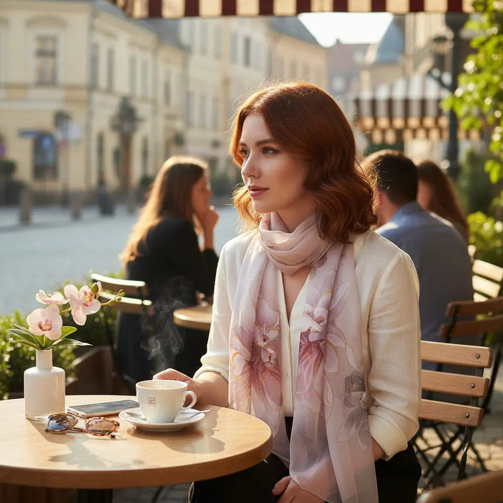 Foulard Soie - KIMIKO - Coeur de Foulard