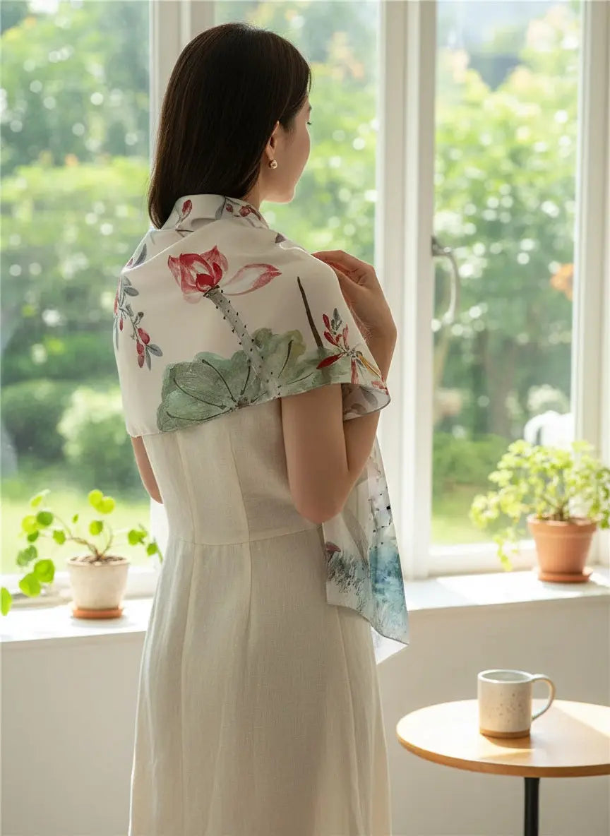 Foulard Soie - MIKI - Coeur de Foulard