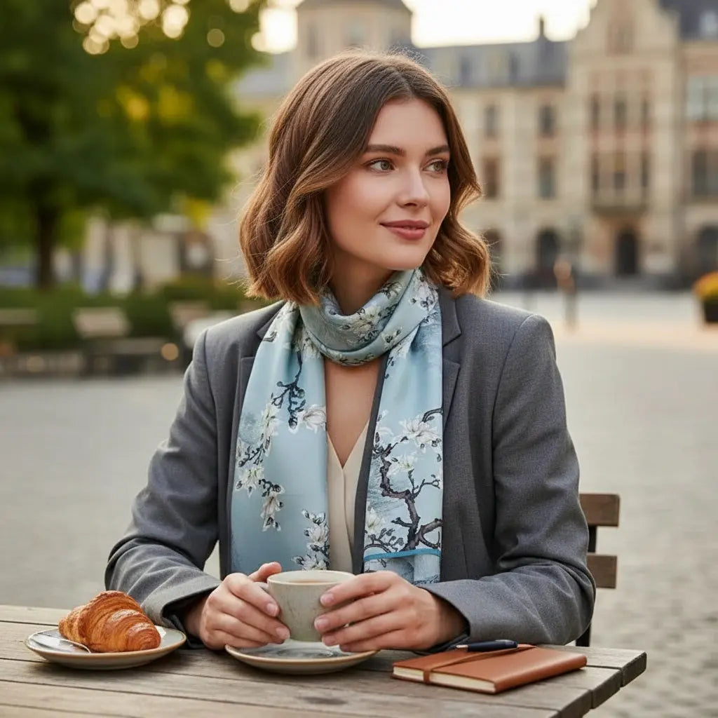 Foulard Soie - NORIKO Coeur de Foulard