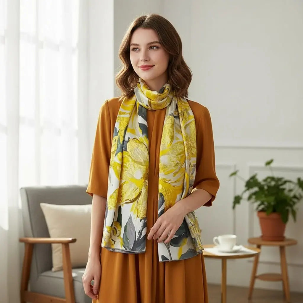 Foulard Soie - REI - Coeur de Foulard