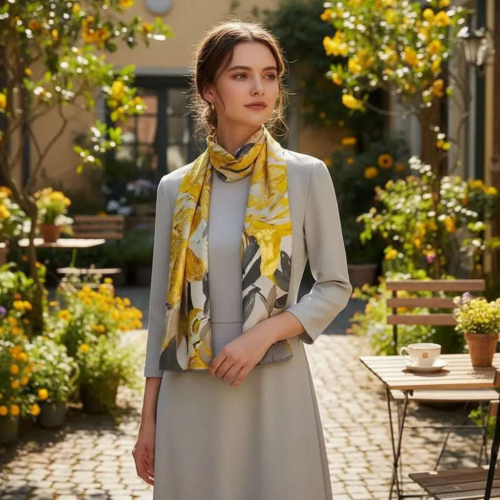 Foulard Soie - REI - Coeur de Foulard